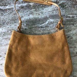 Coach suede leather purse